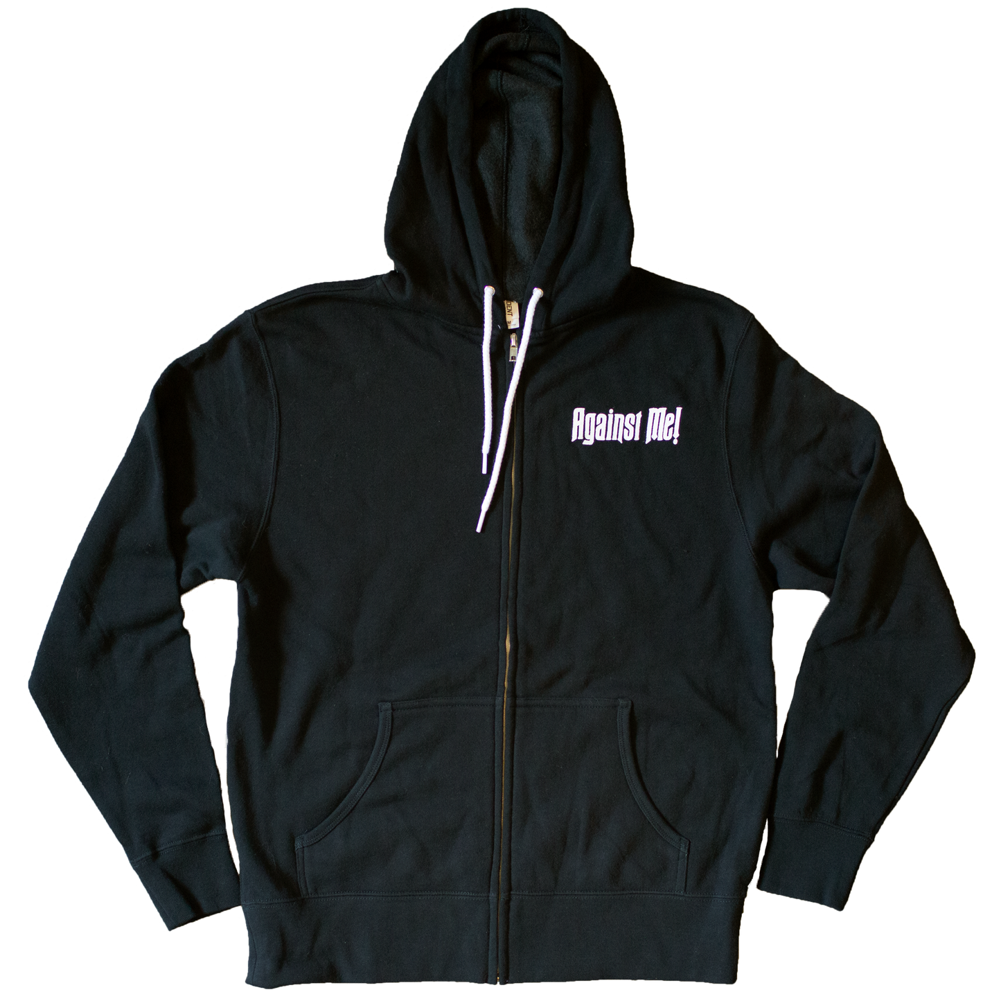 Against Me! Skull Zip-Up Hoodie