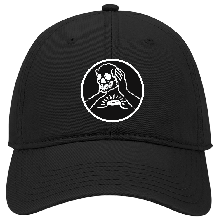 Circle Skull Patch Hat