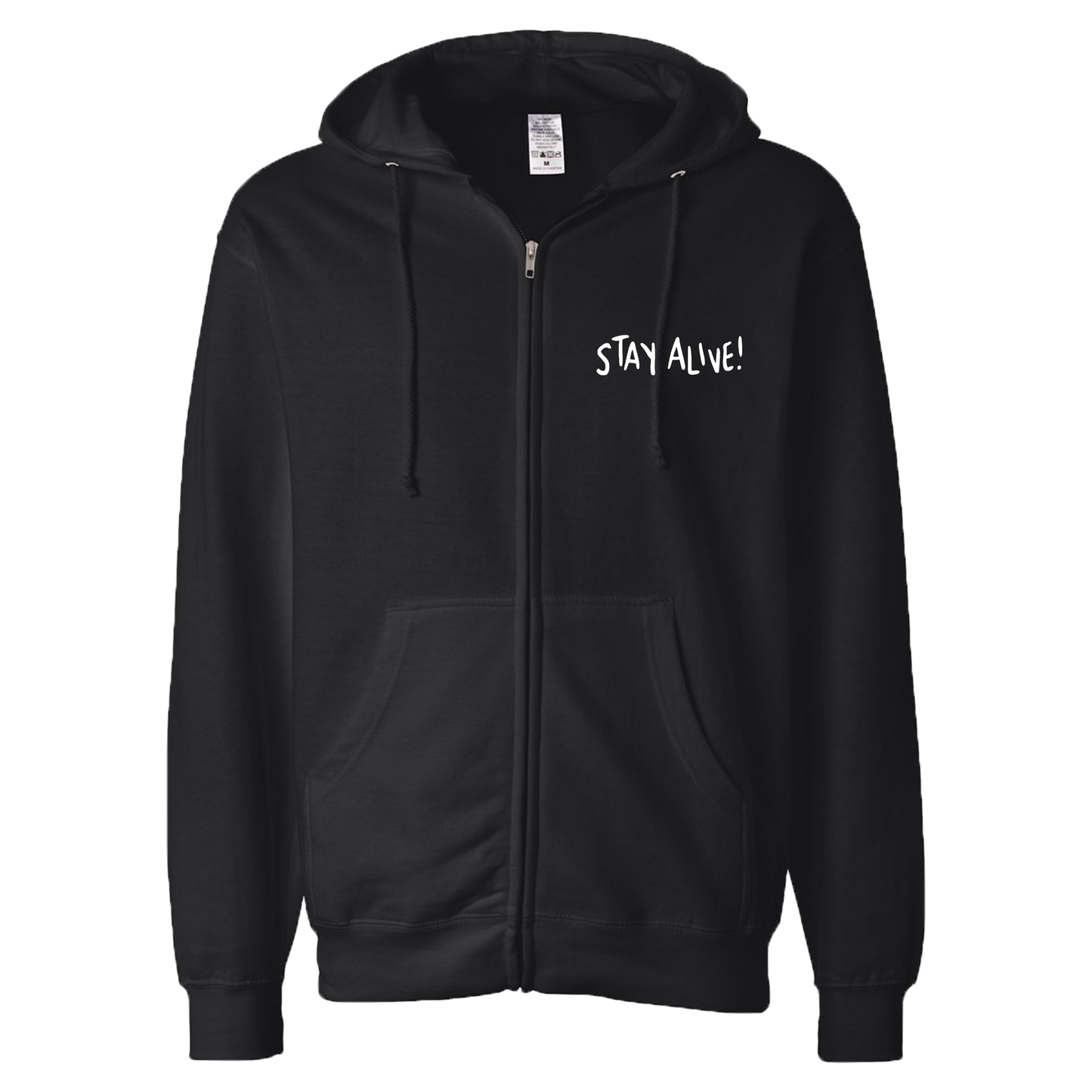 Stay Alive Church Zip-Up Hoodie