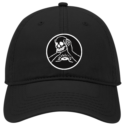 Circle Skull Patch Hat