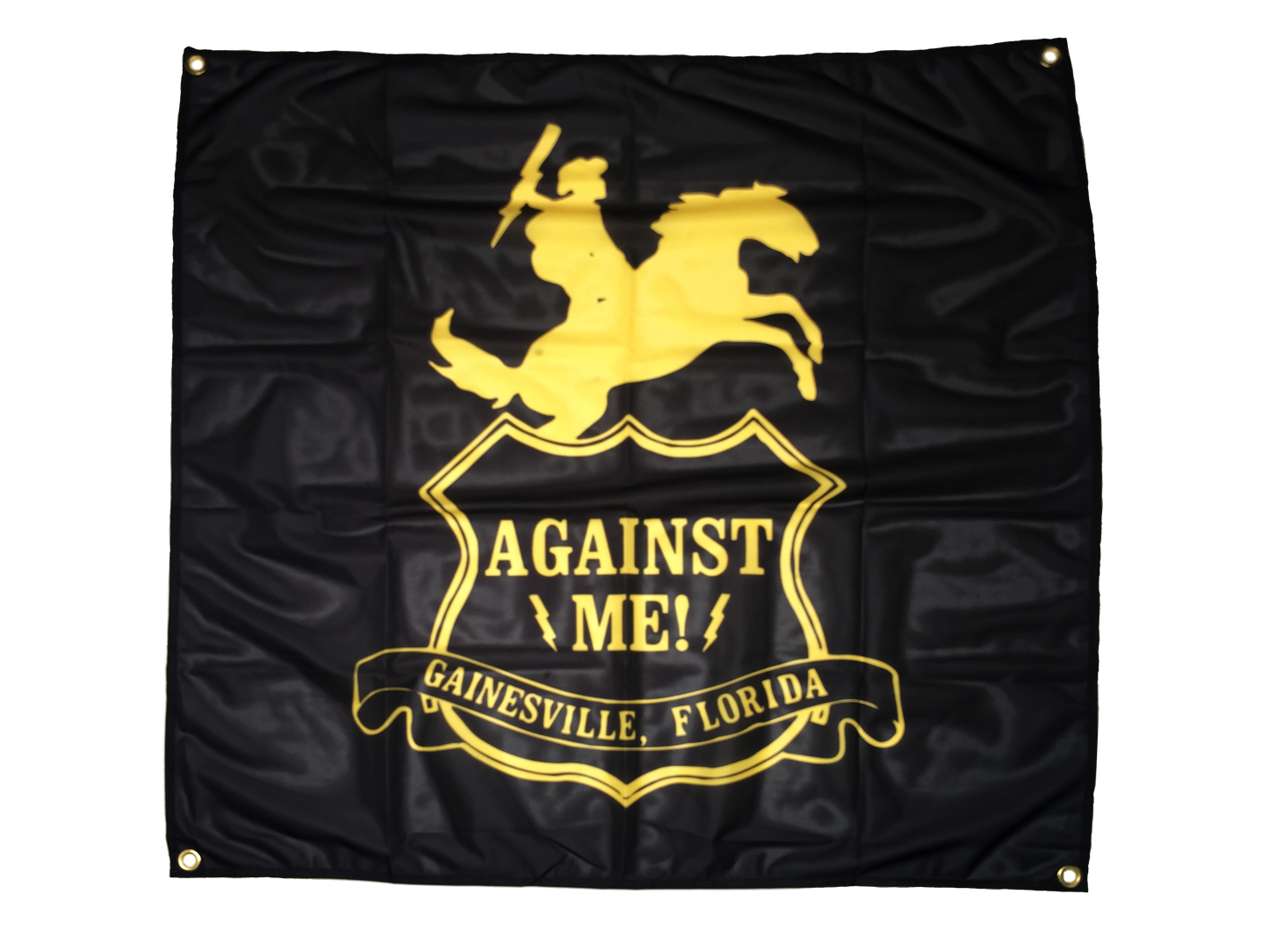 Against Me! Cowboy Gainesville Florida Flag