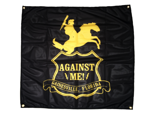 Against Me! Cowboy Gainesville Florida Flag