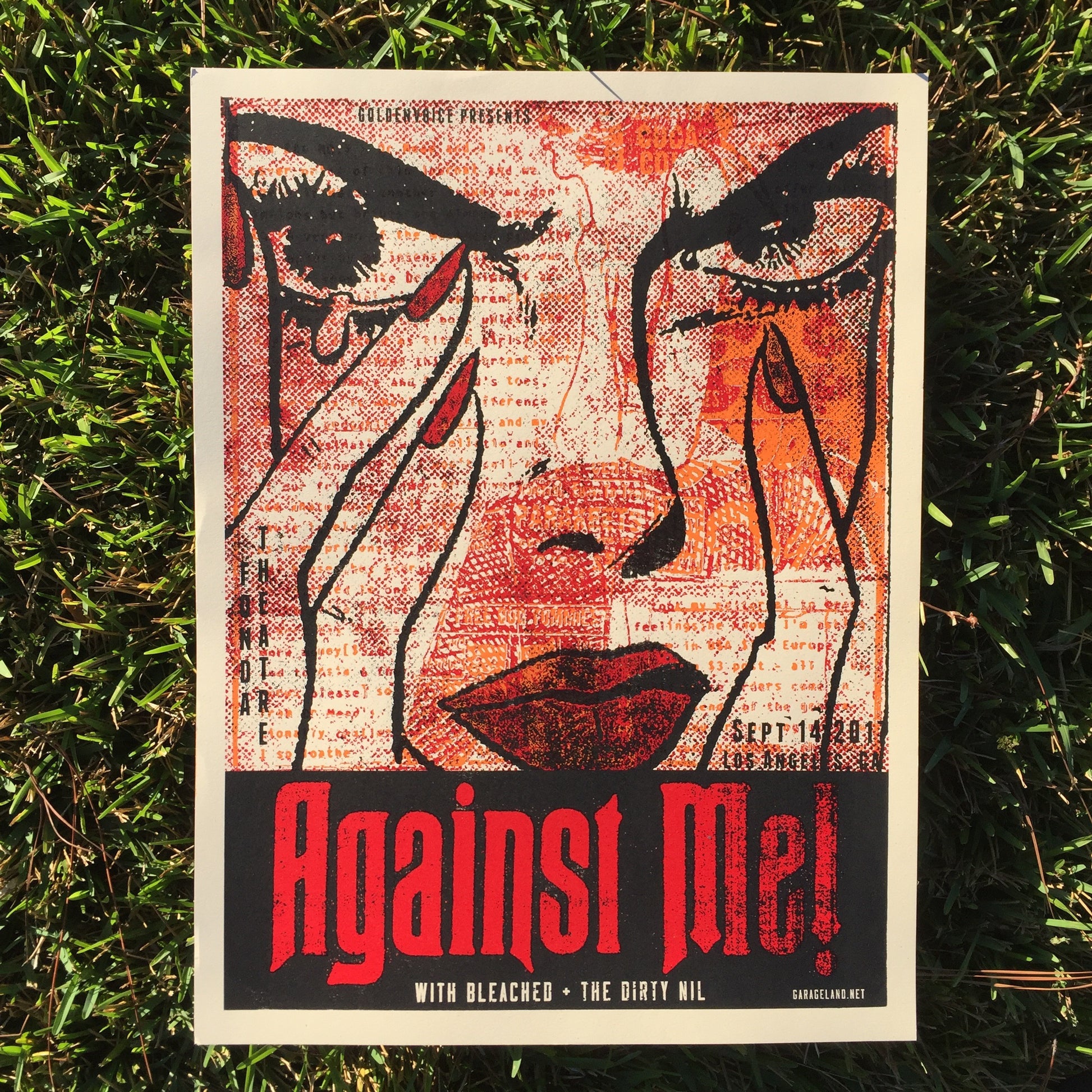 Against Me! MYSTERY TOUR POSTER BUNDLE
