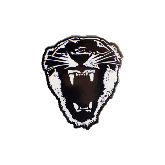New Wave Panther Enamel Pin